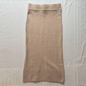 H&M Tan Pencil Skirt